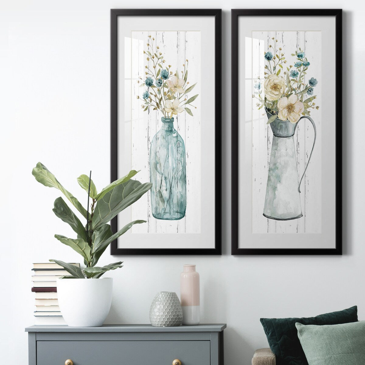 Bouquet di fiori da fattoria I - Stampa incorniciata Premium Gallery - Pronta da appendere