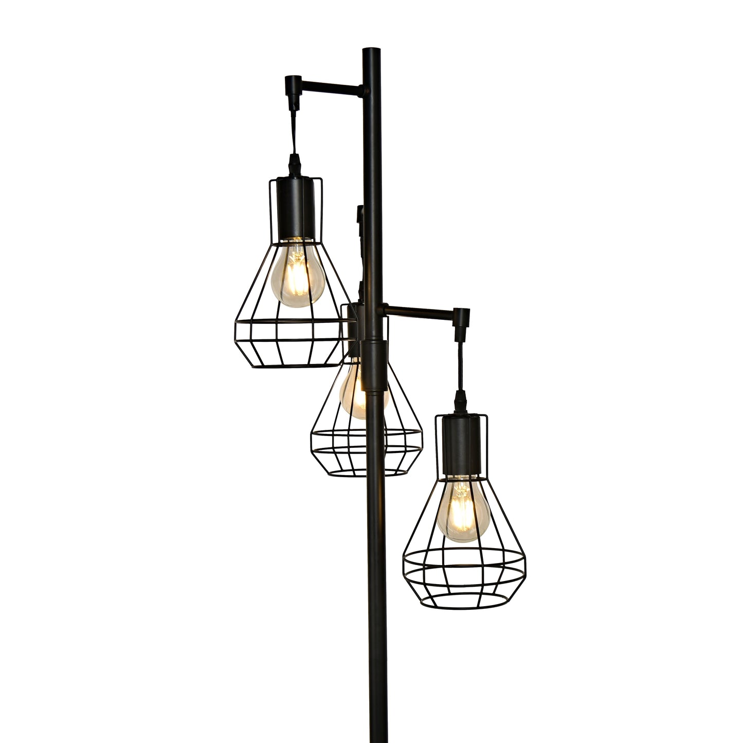 Lampada da terra industriale da fattoria, lampada alta da terra ad albero