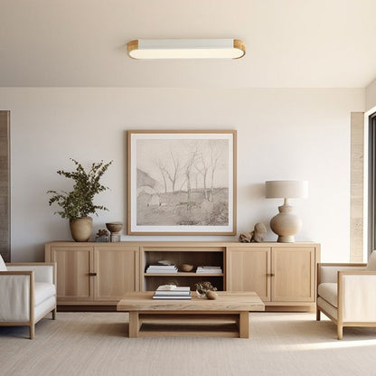 Lampada da incasso a LED ovale lunga dimmerabile Farmhouse Wood - 37 3000k/6000k