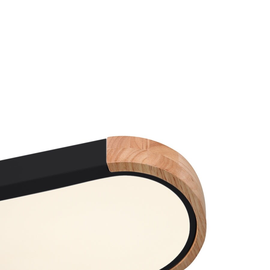 Lampada da incasso a LED ovale lunga dimmerabile Farmhouse Wood - 37 3000k/6000k