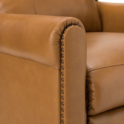 Set di 2 poltrone reclinabili manuali Felisa 32.48 Wide in vera pelle