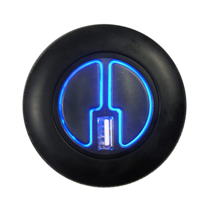 Poltrona reclinabile elettrica massaggiante in tessuto marrone Copper Grove Roseway