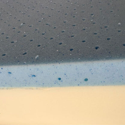 Materasso in memory foam rigido 10 con 2 cuscini in gel gratuiti