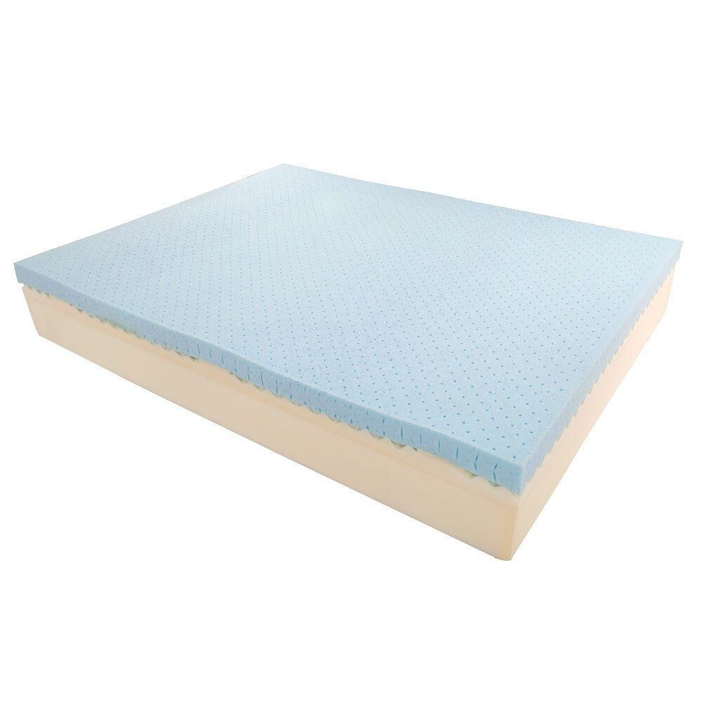 Materasso in memory foam rigido 10 con 2 cuscini in gel gratuiti