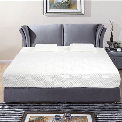 Materasso in memory foam rigido 10 con 2 cuscini in gel gratuiti