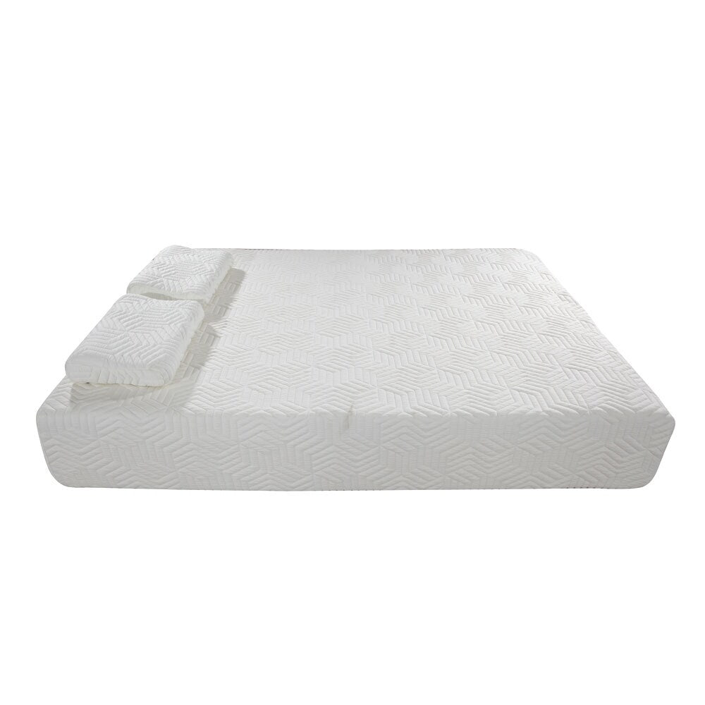 Materasso in memory foam rigido 10 con 2 cuscini in gel gratuiti