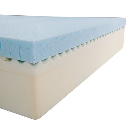 Materasso in memory foam rigido 10 con 2 cuscini in gel gratuiti