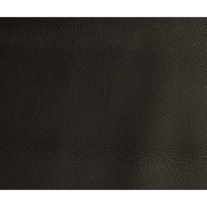 Poltrona reclinabile in pelle e pouf Fjords Admiral R