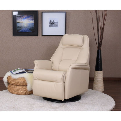 Poltrona reclinabile in pelle Fjords Stockholm