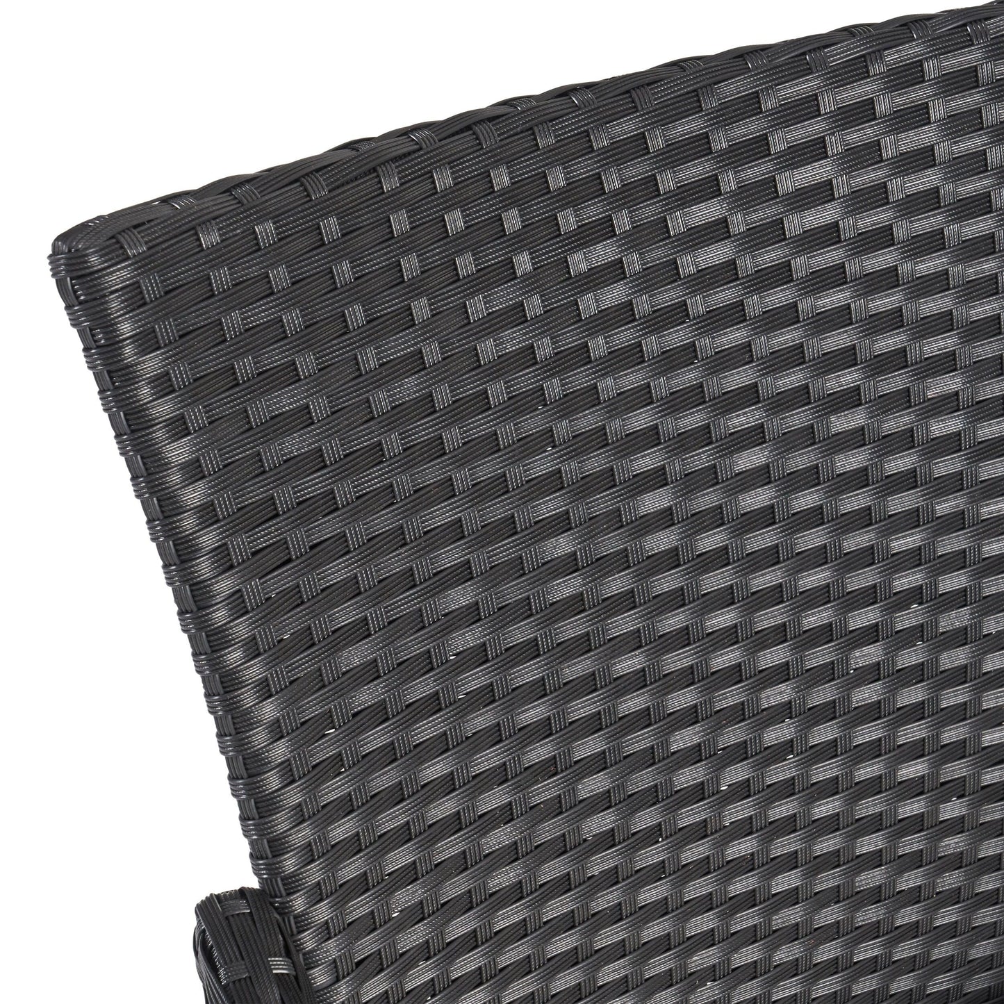 Set da pranzo da esterno Flamingo da 8 posti in legno e vimini di Christopher Knight Home