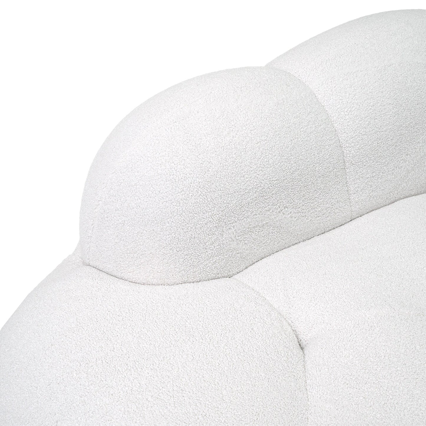 Divano da pavimento, divano moderno a due posti, divani rotondi da pavimento Lazy Sofa, divani senza imbottitura in memory foam per soggiorno e appartamento