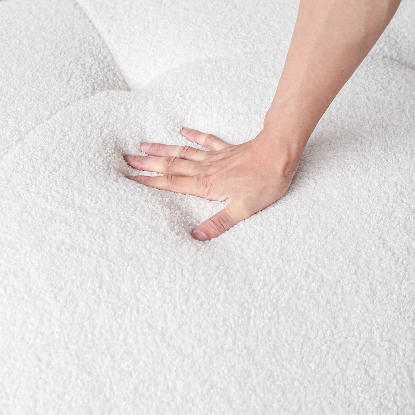 Divano da pavimento, divano moderno a due posti, divani rotondi da pavimento Lazy Sofa, divani senza imbottitura in memory foam per soggiorno e appartamento