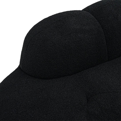 Divano da pavimento, divano moderno a due posti, divani rotondi da pavimento Lazy Sofa, divani senza imbottitura in memory foam per soggiorno e appartamento