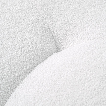 Divano da pavimento, divano moderno a due posti, divani rotondi da pavimento Lazy Sofa, divani senza imbottitura in memory foam per soggiorno e appartamento