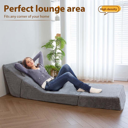 Divano letto pieghevole, divano letto per ospiti, chaise longue, divano da pavimento