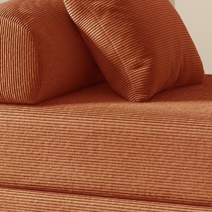 Divano letto pieghevole in tessuto, divano in spugna ad alta densità di rimbalzo