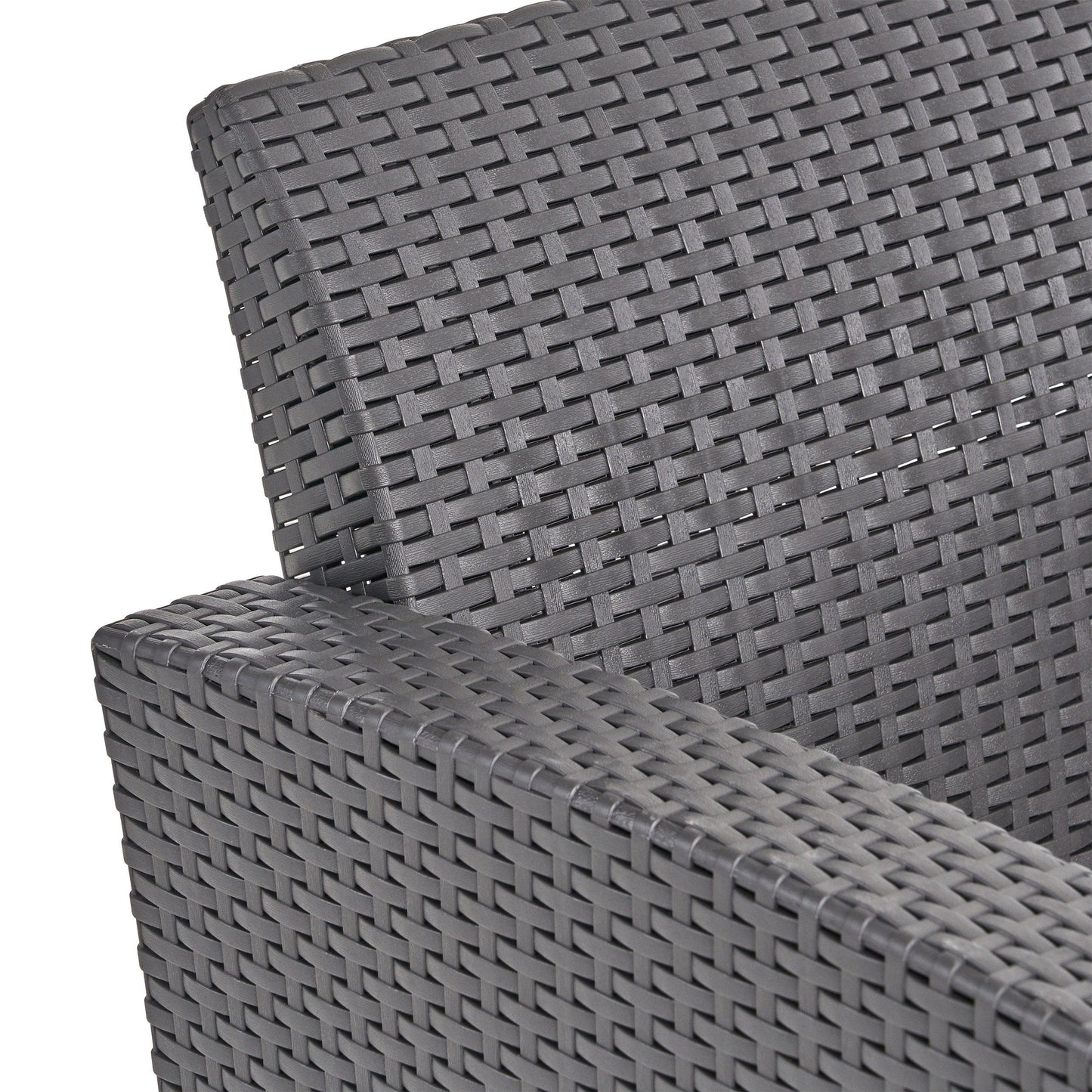 Set da esterno Folsom da 4 posti con braciere a legna di Christopher Knight Home