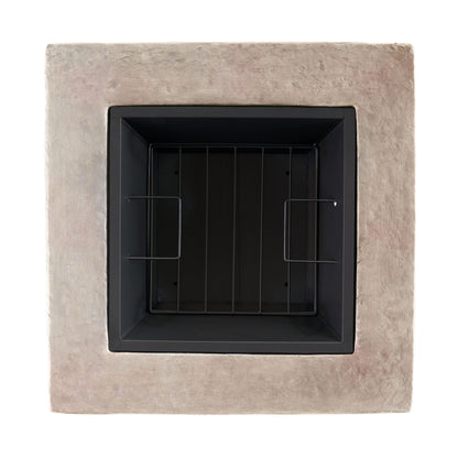 Set da esterno Folsom da 4 posti con braciere a legna di Christopher Knight Home