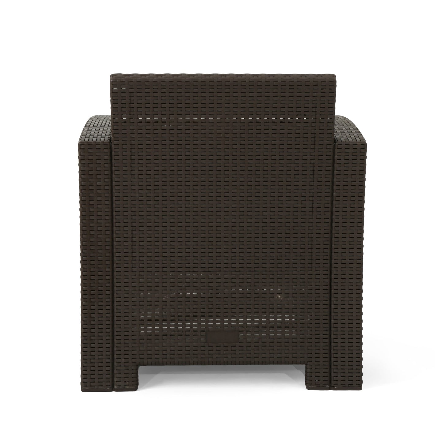 Set da esterno Folsom da 4 posti con braciere a legna di Christopher Knight Home