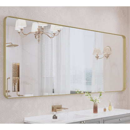 Specchio da bagno con cornice da parete