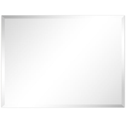 Specchio da parete con prisma smussato senza cornice - Quadrato/Rettangolare - Trasparente