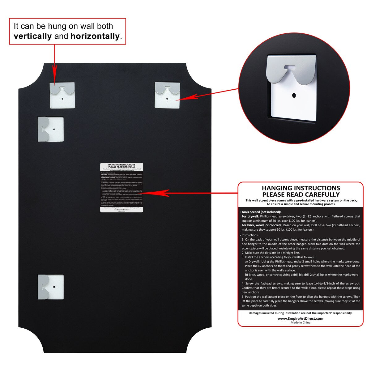 Specchio da parete rettangolare senza cornice, smussato, per bagno, toeletta, camera da letto, con 1 bordo smussato - Trasparente