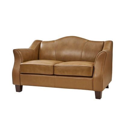 Divano Franco Traditional da 60 pollici in vera pelle di HULALA HOME