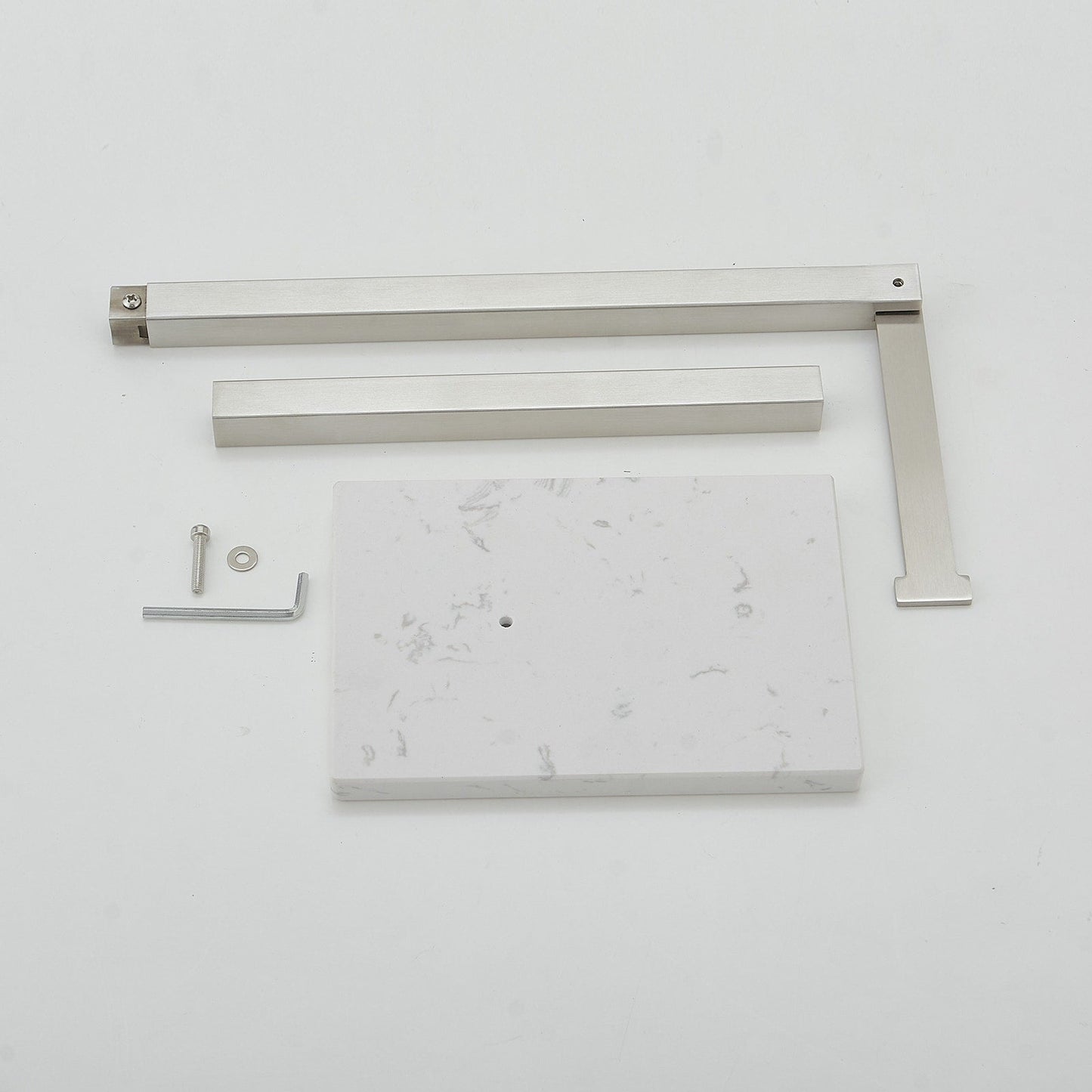 Porta carta igienica indipendente con base in marmo naturale