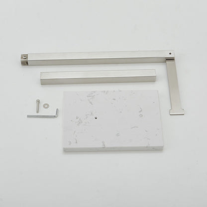 Porta carta igienica indipendente con base in marmo naturale