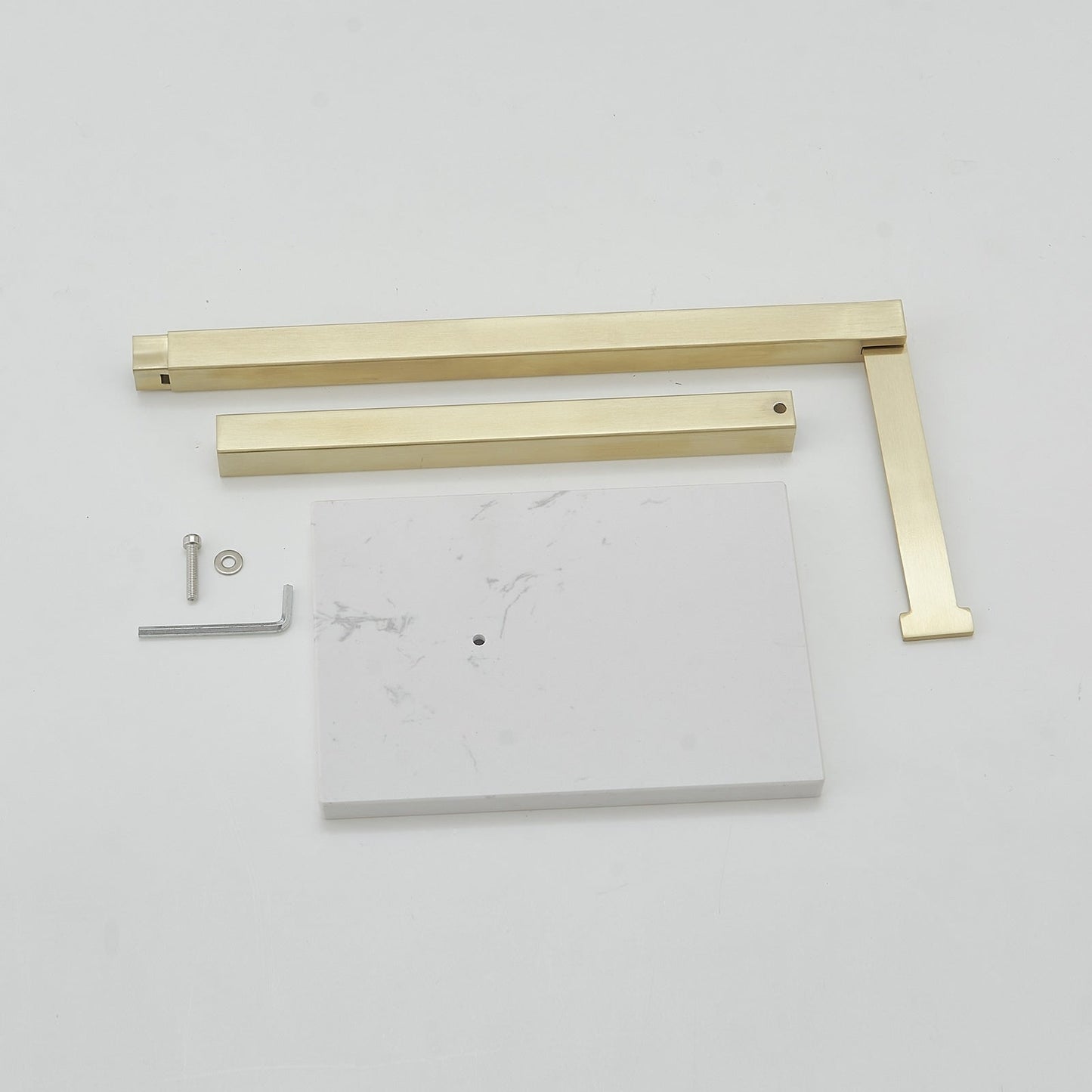 Porta carta igienica indipendente con base in marmo naturale