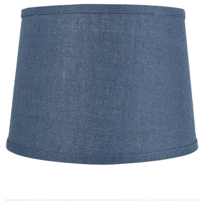 Paralume in tela di iuta a tamburo francese, misura inferiore da 12 a 16