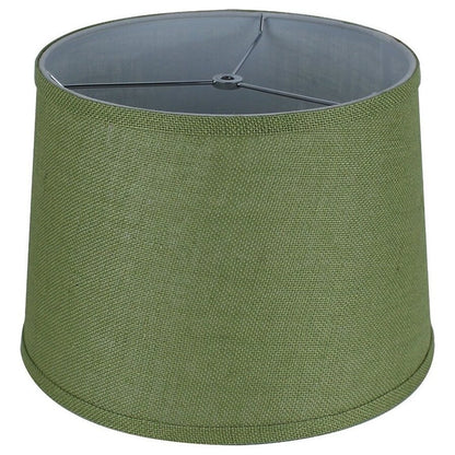 Paralume in tela di iuta a tamburo francese, misura inferiore da 12 a 16