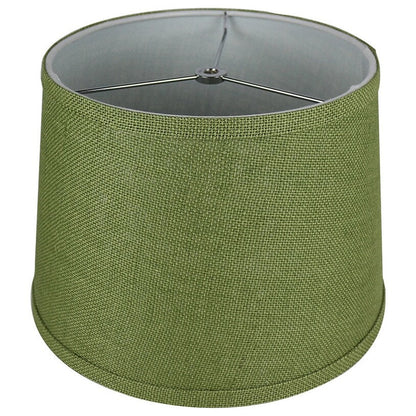 Paralume in tela di iuta a tamburo francese, misura inferiore da 12 a 16