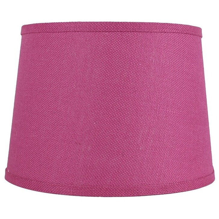 Paralume in tela di iuta a tamburo francese, misura inferiore da 12 a 16