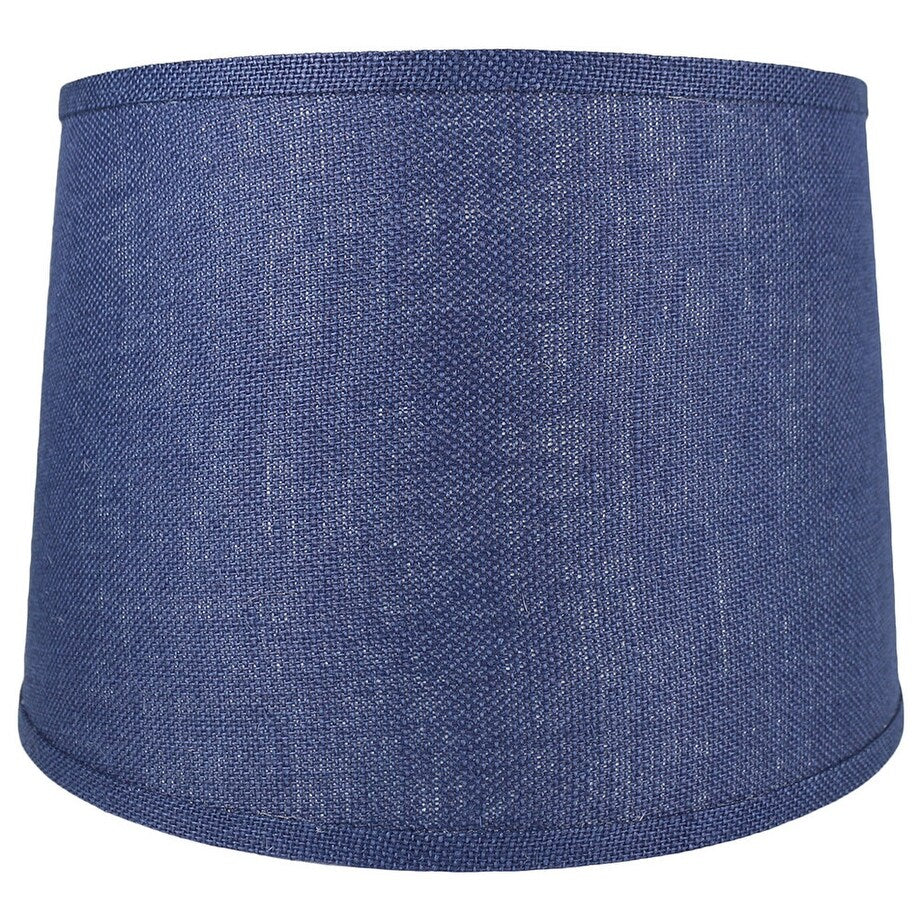 Paralume in tela di iuta a tamburo francese, misura inferiore da 12 a 16