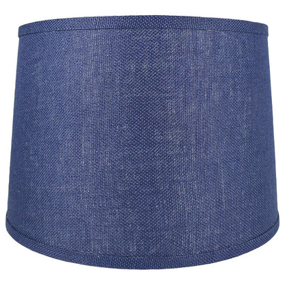 Paralume in tela di iuta a tamburo francese, misura inferiore da 12 a 16