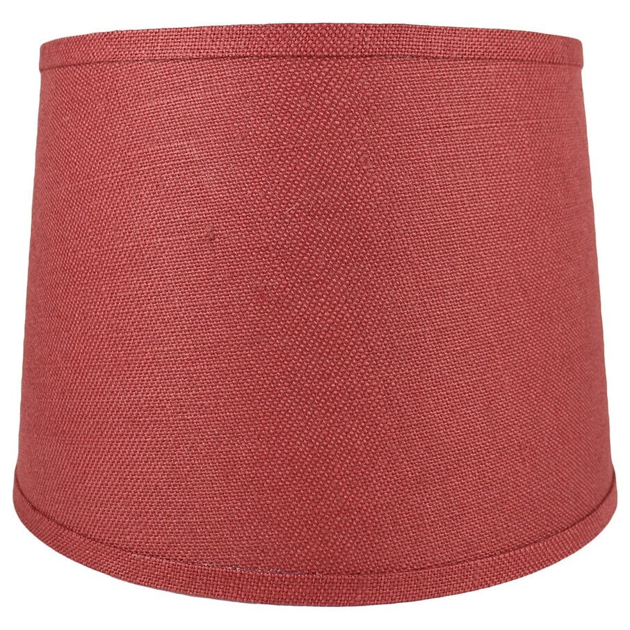 Paralume in tela di iuta a tamburo francese, misura inferiore da 12 a 16