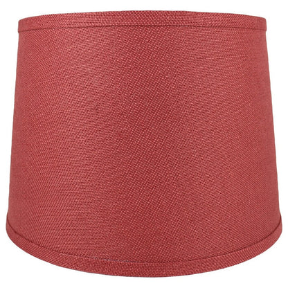 Paralume in tela di iuta a tamburo francese, misura inferiore da 12 a 16