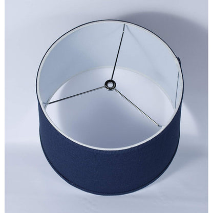 Paralume in tela di iuta a tamburo francese, misura inferiore da 12 a 16