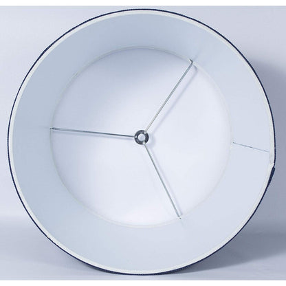 Paralume in tela di iuta a tamburo francese, misura inferiore da 12 a 16