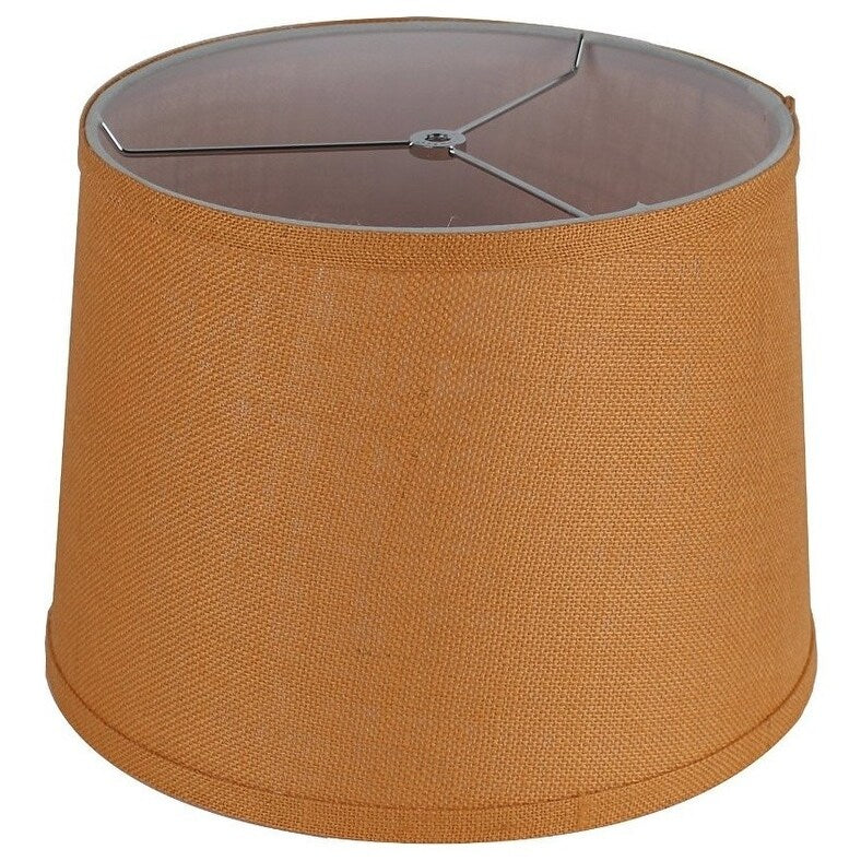 Paralume in tela di iuta a tamburo francese, misura inferiore da 12 a 16