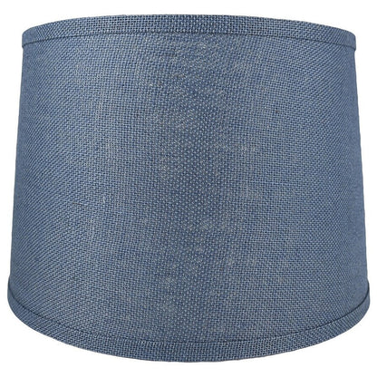 Paralume in tela di iuta a tamburo francese, misura inferiore da 12 a 16