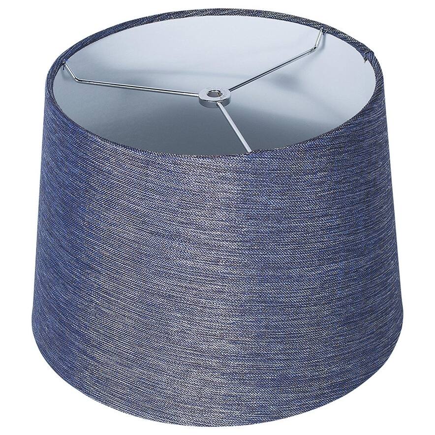 Paralume a tamburo francese, lino testurizzato, 12 superiore, 14 inferiore, 10 inclinato