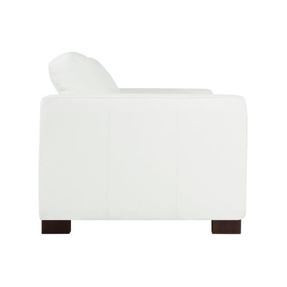 Divano oversize in vera pelle - Divano da soggiorno di metà secolo dal comfort estremo, divano moderno con robuste gambe a blocco