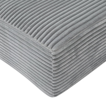 Divano letto chaise longue completamente compresso