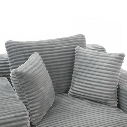 Divano letto chaise longue completamente compresso