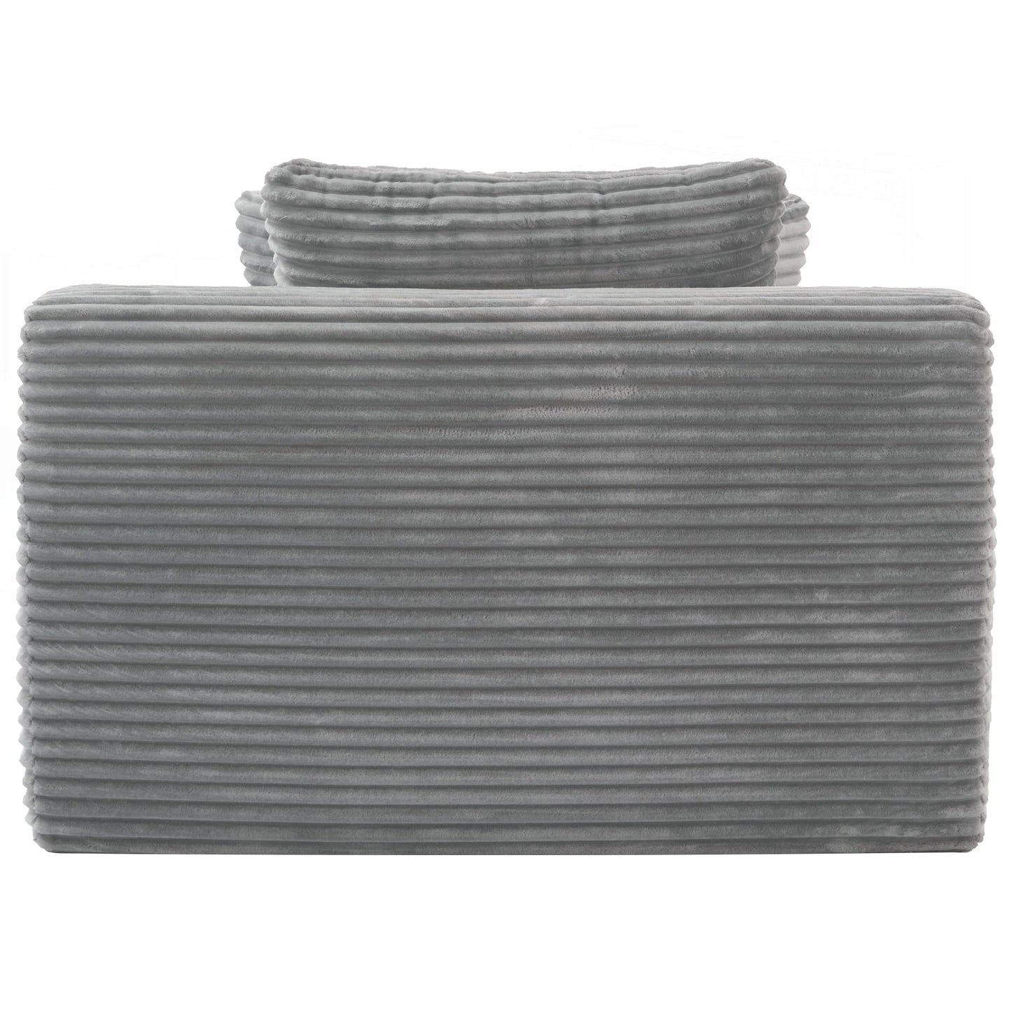 Divano letto chaise longue completamente compresso