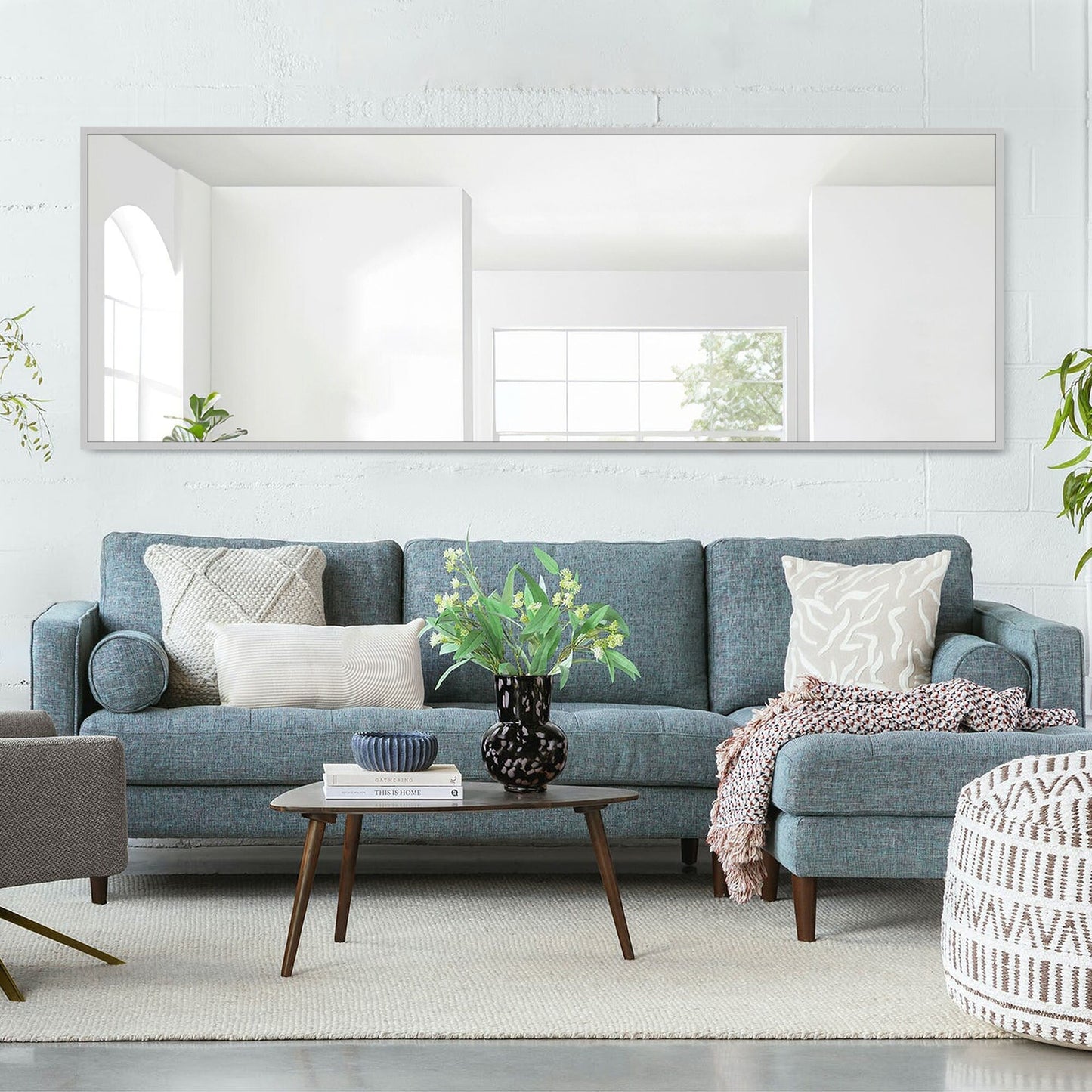 Specchio a figura intera, specchio da parete di grandi dimensioni, specchio a figura intera