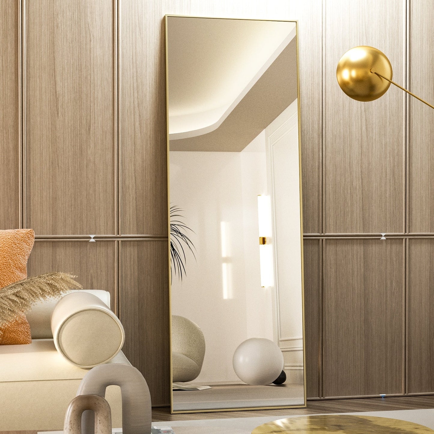 Grande specchio a figura intera da appendere alla parete