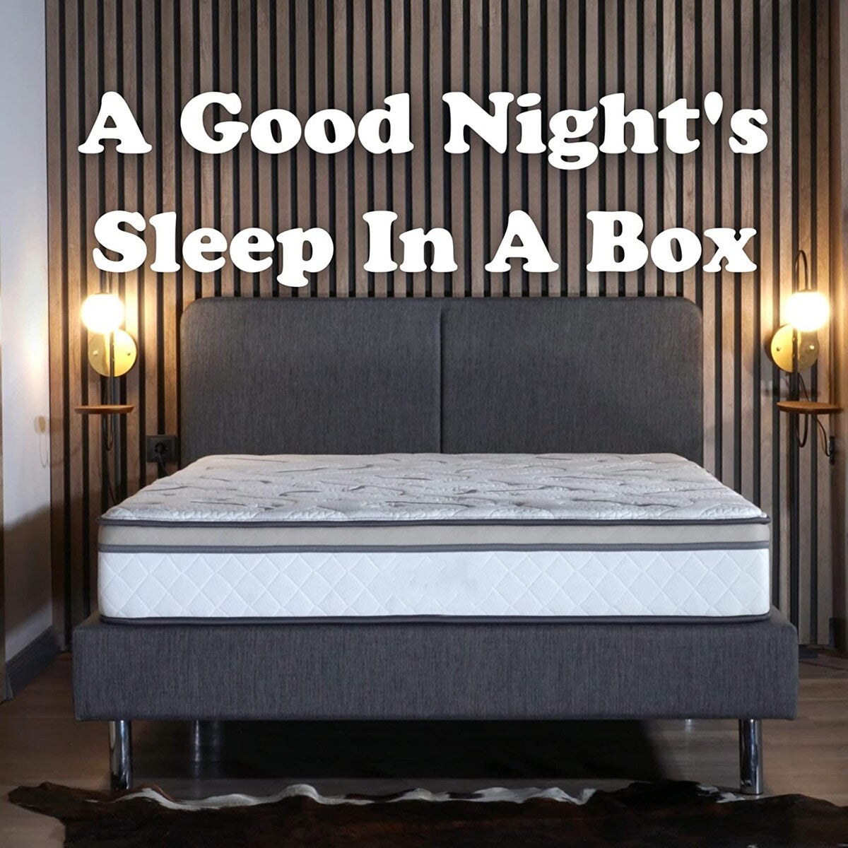 Materasso ibrido a molle insacchettate con supporto per bordi in memory gel fresco Majestic Medium Full Size - 10